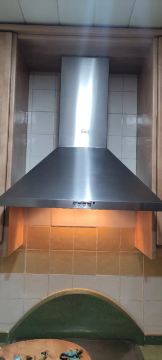 Campana Extractora de Acero Inoxidable