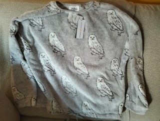 Pijama Harry Potter mujer con estampado de búhos