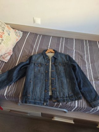 Chaqueta vaquera con forro