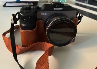 Cámara de fotos compacta 4K La marca no es Leica