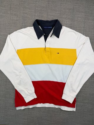 Polo Tommy Hilfiger Manga Larga Hombre Talla M