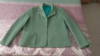 Chaqueta de mujer verde