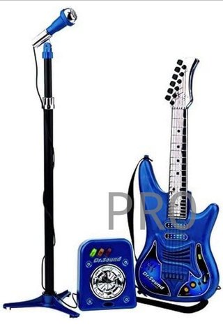 REIG - Set con chitarra, microfono e cassa acustica