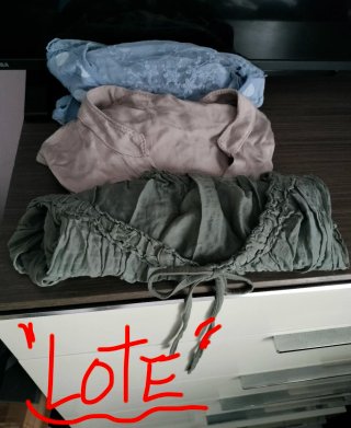 Lote de 3 blusas sin mangas