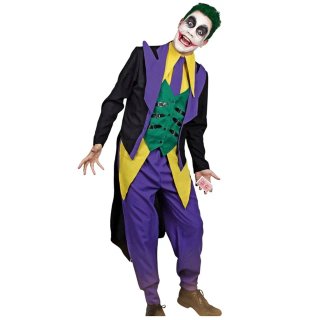 Disfraz Joker Talla Única Adulto Hombre Payaso New