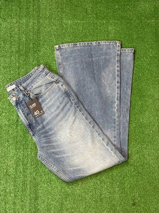 Denim CO Women's Blue Flare Jeans Size 40 NWT
