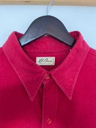 Vintage 1970s LL Bean Chamois Shirt
