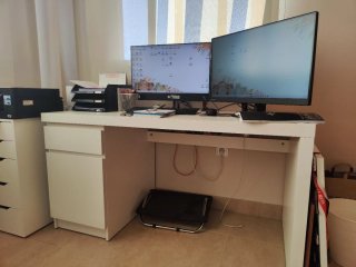 Escritorio IKEA Malm Blanco