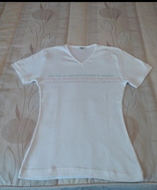 Camiseta Cacharel Anaïs Anaïs Blanca Talla S