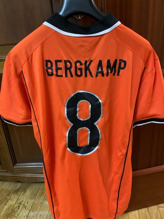 Camiseta Holanda Bergkamp 8