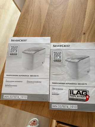 Panificadora Automática SilverCrest SBB 850 F2