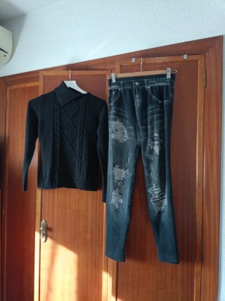 Conjunto de jersey y pantalón