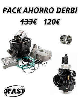 Pack Cilindro, Carburador y Jaula Derbi €3/€4