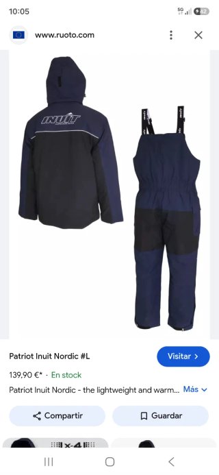 Conjunto Chaqueta y Pantalón Inuit Nordic