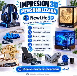 Impresion 3d y personalizacion