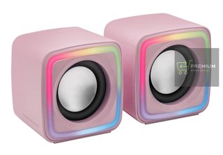 MSCUBE Altavoces Gaming Compactos 8W
