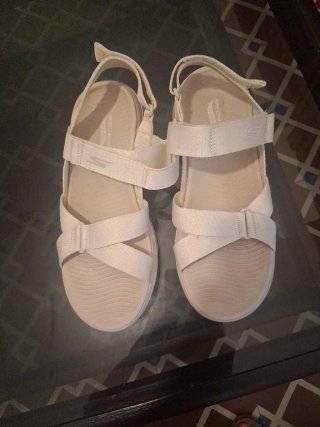 Sandalias Skechers Beige