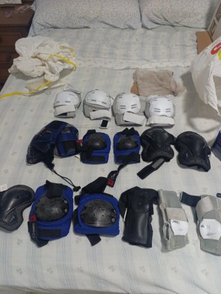 3 sets de 14 Protecciones para Patinaje