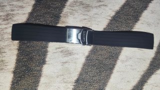 Correa de caucho Seiko 20mm negra