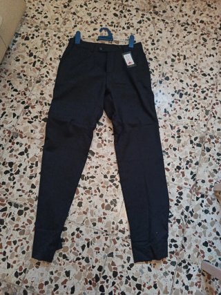 Pantalón de Pinzas Azul Marino talla 40
