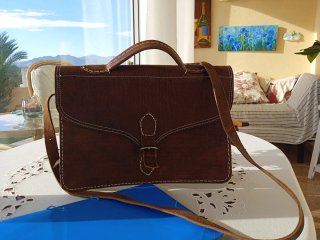 Cartera de Documentos de Piel
