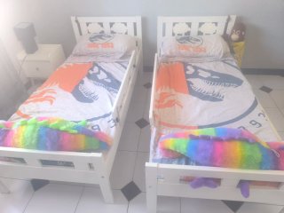2 Camas Infantiles IKEA Blancas
