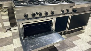 Cocina Industrial Arisco 6 Fuegos con Horno