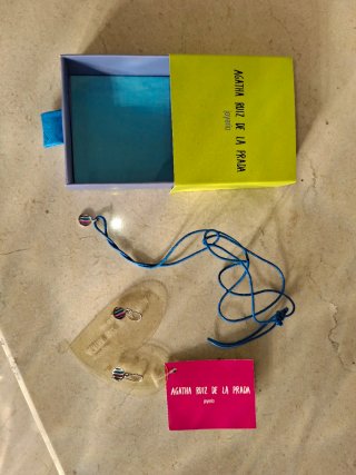 Conjunto Agatha Ruiz de la Prada Plata 925 antiale