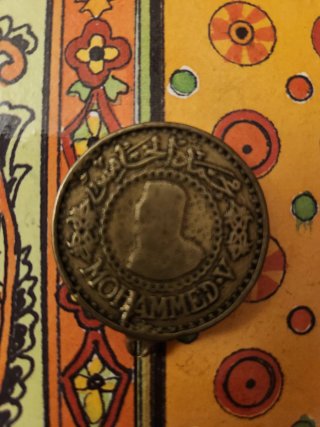 Moneda antigua Mohammed V