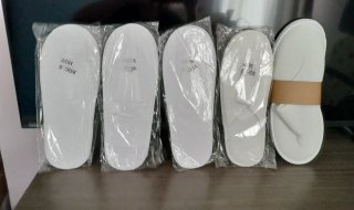 5 Pares de Zapatillas de Hotel