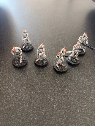 Set de 6 miniaturas Star Wars Legion Clones