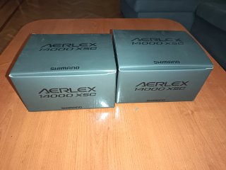 2 Carretes Shimano Aerlex 14000 XSC