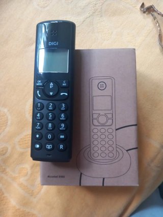 Teléfono inalámbrico Alcatel E165 SIN ESTRENAR
