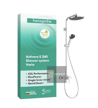 hansgrohe Activera S - sistema de ducha ahorro de agua