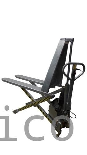 Transpaleta Tijera Galvanizada Eléctrica - 1000 Kg