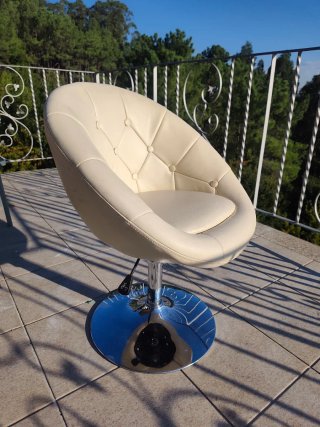 Sillón Regulable Blanco Marfil
