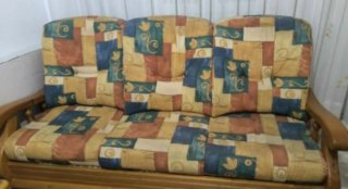 Sofá y Mueble de Televisión