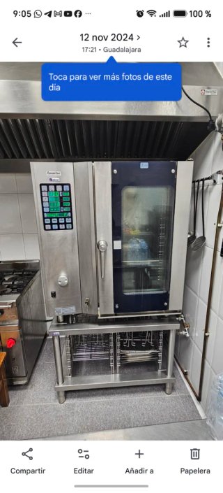 Horno Mixto Industrial Intecno 10 Bandejas GN 1