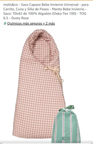 Saco de Invierno para Capazo, Nuevo