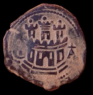 Felipe II - 2 Maravedís-Ceca:Cuenca Ensayador (A+)