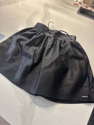 Falda Negra Donna Karan Niña Talla 10