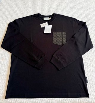 Camiseta Coach Negra
