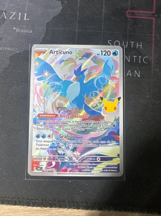 Carta Pokémon Articuno 30 Aniversario