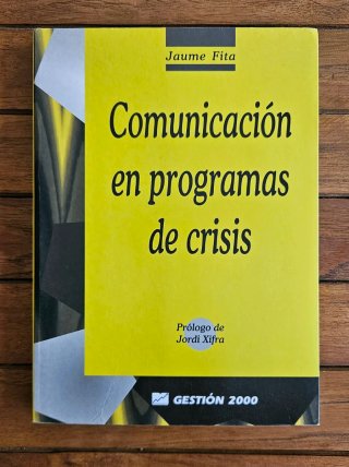 Libro: Comunicación en programas de crisis.