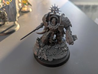 Capitan marine espacial Warhammer 40k