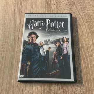 2 DVD’s Película Harry Potter y El Cáliz de Fuego