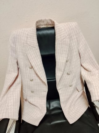 Blazer Zara Rosa