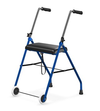 Andador Mobiclinic Emérita Azul