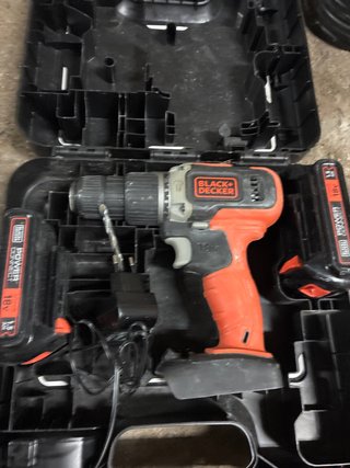 Taladro Atornillador Black & Decker 18V