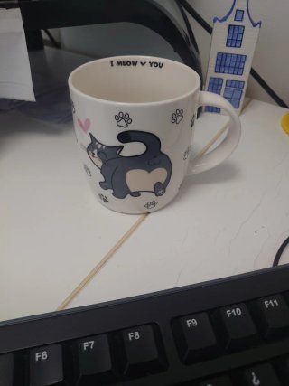 Taza Ale-Hop con diseño de gato
